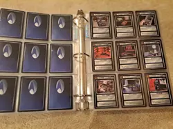 STAR TREK CCG COMPLETE BLACK BORDER 363 CARDS LTD FIRST EDITION SET RARE!!! - Image 1