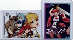 Croixleur Sigma Limited Run Games Silver Trading Card #080 #081 New Mint - Image 1