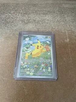 Pokemon Card TCG - Pikachu SVP 088 Black Star Promo 88 Paldea Adventure Chest NM - Image 1