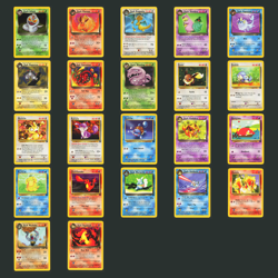 Vintage Pokemon Lot 22 Cards Team Rocket Dark Flareon Dragonite Vaporeon Eevee - Image 1