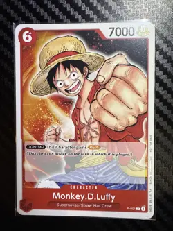 Monkey.D.Luffy (Promotion Pack 2022) P-001 One Piece Promotion Cards Regular - Image 1