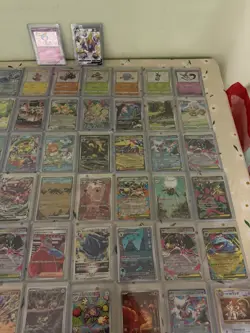 Pokemon TCG 101 Card Bundle Near Mint/Mint Sleeved & Top Loaded Freshly Pulled - Image 2