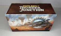 Magic The Gathering Outlaws Of Thunder Junction Collector Box Card Storage Empty - Image 1