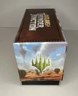 Magic The Gathering Outlaws Of Thunder Junction Collector Box Card Storage Empty - Image 3