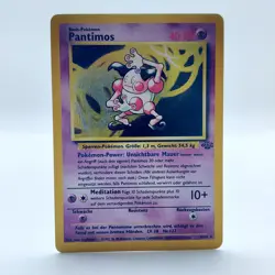Pokemon TCG Karte - Pantimos | 6/64 | Deutsch | Dschungel | 1999 | Holo Rare - Image 1
