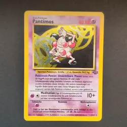 Pokemon TCG Karte - Pantimos | 6/64 | Deutsch | Dschungel | 1999 | Holo Rare - Image 4