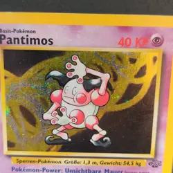 Pokemon TCG Karte - Pantimos | 6/64 | Deutsch | Dschungel | 1999 | Holo Rare - Image 5