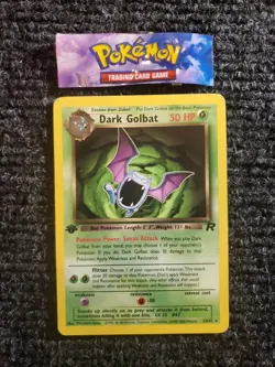 Dark Golbat - 24/82 - Pokemon Team Rocket 1st Edition Rare Card WOTC NM - Image 1