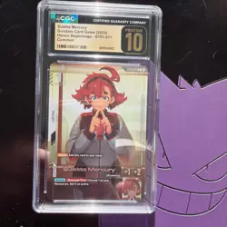 Gundam Card Game Suletta Mercury NewType Top 4 TCG Exclusive Promo PRISTINE - Image 1