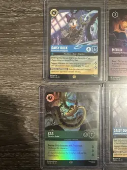 Disney Lorcana Whispers In The Well Epic Legendary and Epic 7 Card Lot - Image 2