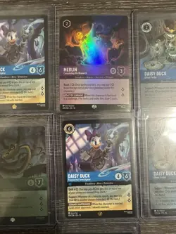 Disney Lorcana Whispers In The Well Epic Legendary and Epic 7 Card Lot - Image 3