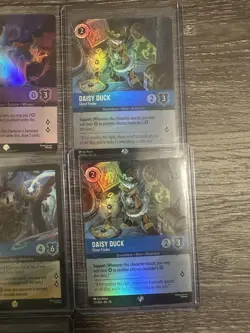 Disney Lorcana Whispers In The Well Epic Legendary and Epic 7 Card Lot - Image 4