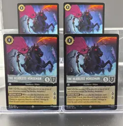 Disney Lorcana The Headless Horseman - Cursed Rider 174/204 Whispers Well 4 Card - Image 1