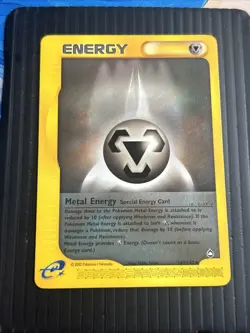 Pokemon TCG Aquapolis Metal Energy Regular, Rare Card 143/147 - Image 2