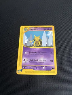 Pokemon Card Skyridge E Series Kadabra 69/144 WOTC Near Mint NM - Image 2