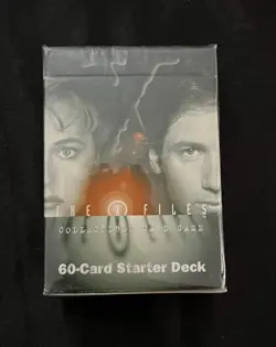 *NEW FACTORY SEALED* X-Files CCG 60 Card Starter Deck - Image 1