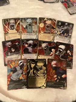 Naruto CCG TCG Kakashi Hatake Card Lot - Image 2