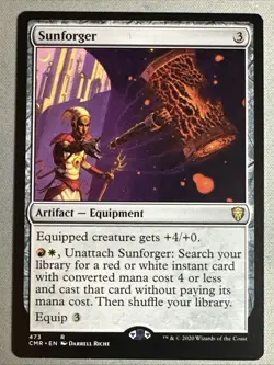 MTG / Sunforger / CMR / #473 / Regular / Rare / NM - Image 1