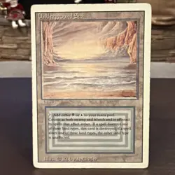Underground Sea MTG Magic Revised Rare Dual Land LP/MP - Image 1