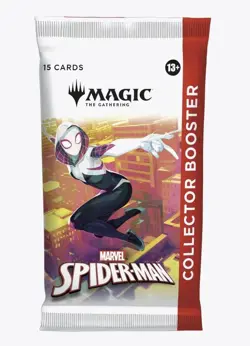 Magic The Gathering MTG Marvel Spiderman Collector Booster Pack Sealed - Image 1