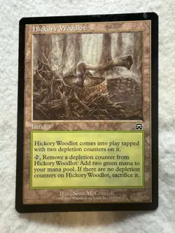 MTG - Hickory Woodlot - Mercadian Masques - LP - #319 - Free Shipping! - Image 1