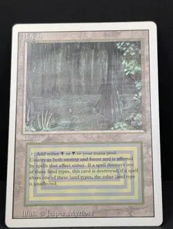 Bayou Revised MTG Magic The Gathering Dual Land Reserved List vintage EDH MP - Image 3