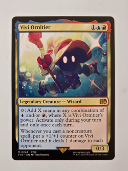 Vivi Ornitier M0248 Regular Final Fantasy Magic the Gathering NM Never Played - Image 1