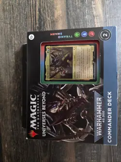 MTG Warhammer 40,000 Commander Deck Tyranid Swarm - Factory Sealed - Image 1