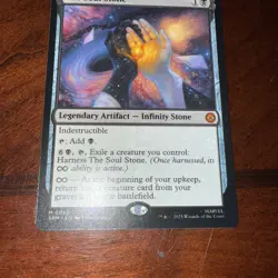 The Soul Stone Marvel's Spider - Man Magic The Gathering 0066 Mythic Non Foil - Image 2
