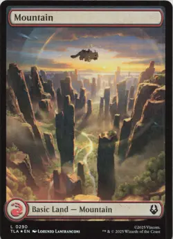 Mountain (0290) - FOIL - L Avatar: The Last Airbender 290 - MTG - Image 1