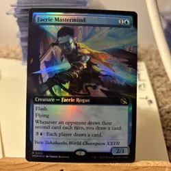 Faerie Mastermind (Extended Art) March of the Machine Foil - Image 1
