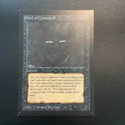 MTG International Collectors Edition, Word of Command! 1993 Vintage Magic! - Image 1