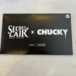 Secret Lair Drop Series x Chucky Traditional Foil Magic The Gathering MTG - Image 1