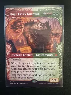 Hugs, Grisly Guardian (Showcase) Bloomburrow Regular - Image 1