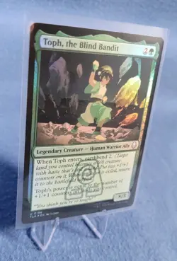 Magic the Gathering: Toph, the Blind Bandit Avatar: The Last Airbender Foil NM - Image 2