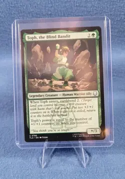 Magic the Gathering: Toph, the Blind Bandit Avatar: The Last Airbender Foil NM - Image 5
