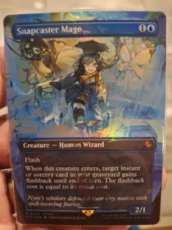 MTG Snapcaster Mage Chocobo Track Final Fantasy Foil 469 - Image 2