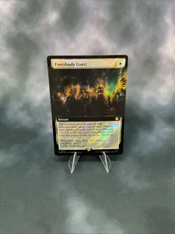 Everybody Lives! (Extended Art) (Surge Foil) Universes Beyond: Doctor Who Foil - Image 1