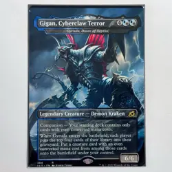 Gigan, Cyberclaw Terror - Ikoria, Lair Of Behemoths - LP MTG - Image 1