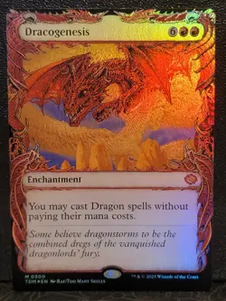 MTG Tarkir Dragonstorm Dragogenesis Foil Mythic Showcase Nm-M - Image 1