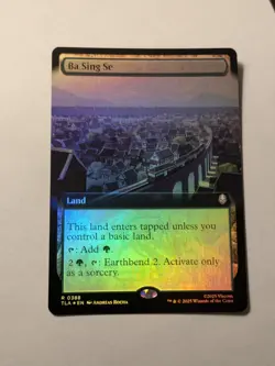 MTG Avatar: The Last Airbender Ba Sing Se Borderless Foil (Rare) - Image 1