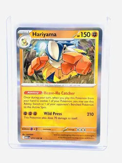Pokemon TCG: Hariyama 73/132, Mega Evolutions _ HOLO MT/NM - Image 1