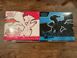 Pokemon Center Black Bolt & White Flare Elite Trainer Box ETB Set Sealed ✅ - Image 1