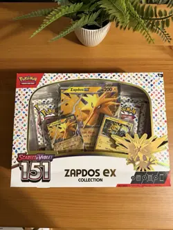 Lot of 2 Scarlet & Violet 151 Zapdos ex Collections New Sealed Pokemon TCG - Image 2