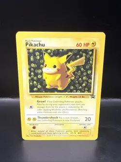 Pokemon TCG Pikachu Wizards Black Star Promos Rare Pokemon I - Image 2