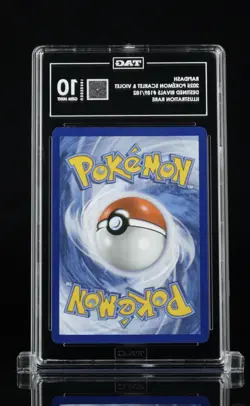 Pokemon Destined Rivals Illustration Rare Rapidash 189/182 TAG 10 Gem Mint - Image 2