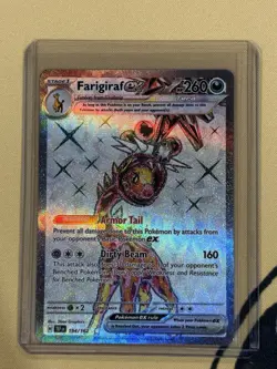 Farigiraf ex 194/162 Sv05: Temporal Forces Holo Ultra Rare Pokemon TCG - NM - Image 1