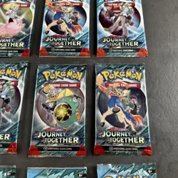 Pokemon Journey Together x12 Booster Packs New Sealed - Image 5