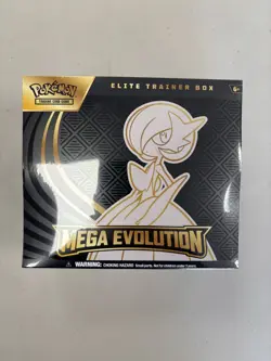 Pokemon Mega Evolution Elite Trainer Box Gardevoir New Sealed Dented Corner - Image 1