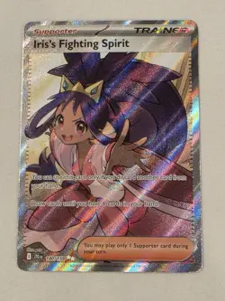2025 Pokemon Journey Together Iris's Fight Spirit 180/159 - Image 1